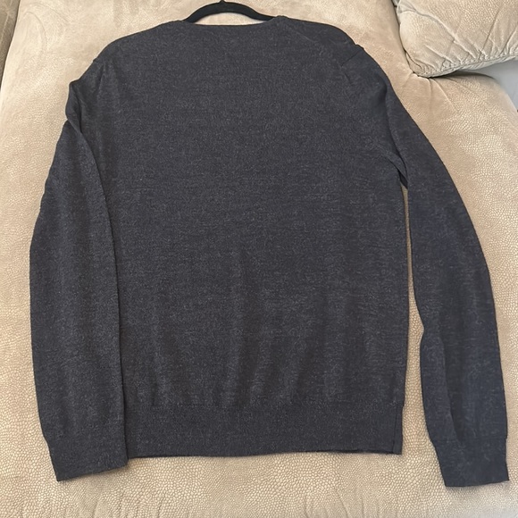 Express Men’s Extra Fine Moreno Wool Sweater size XL color Grey. - Picture 4 of 4